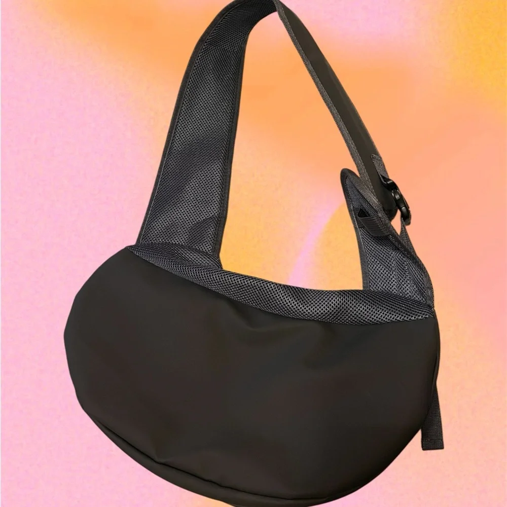 Dog Mesh Sling Carrier Shoulder Bag